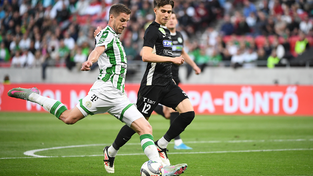 Varga Barnabásnak több nagy helyzete is volt az első félidőben