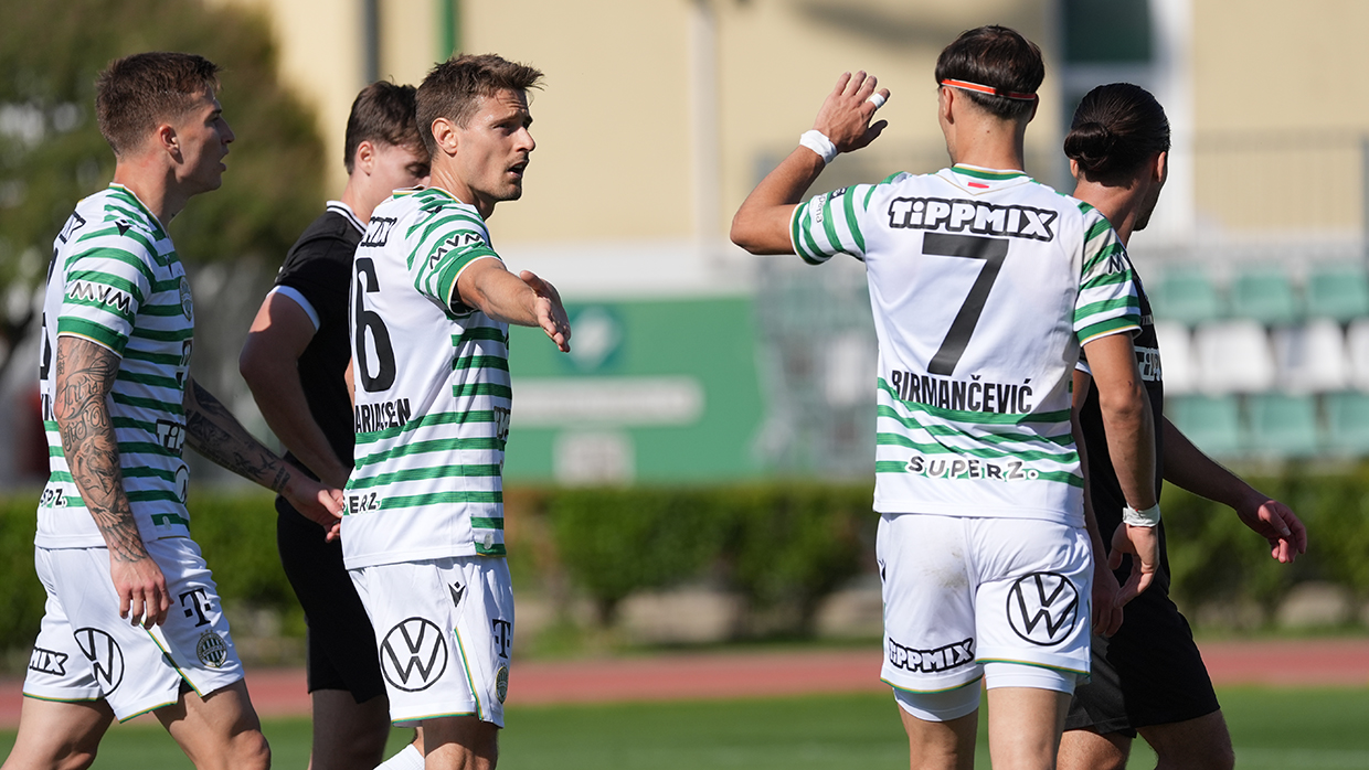 Ferencváros defeated Soroksár 4-0 in training match