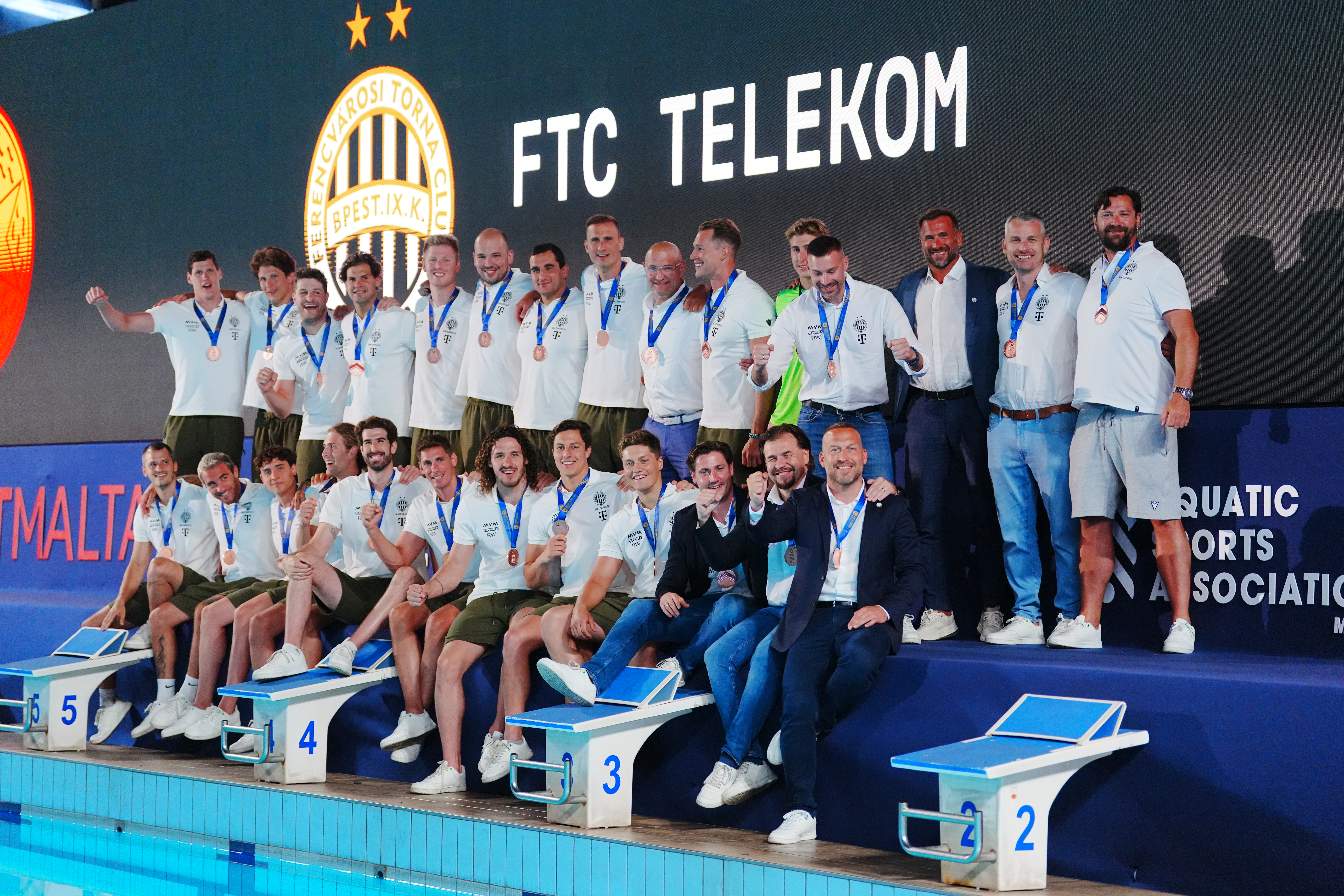 A BAJNOKOK LIG&Aacute;JA-BRONZ&Eacute;RMES FTC-TELEKOM WATERPOLO