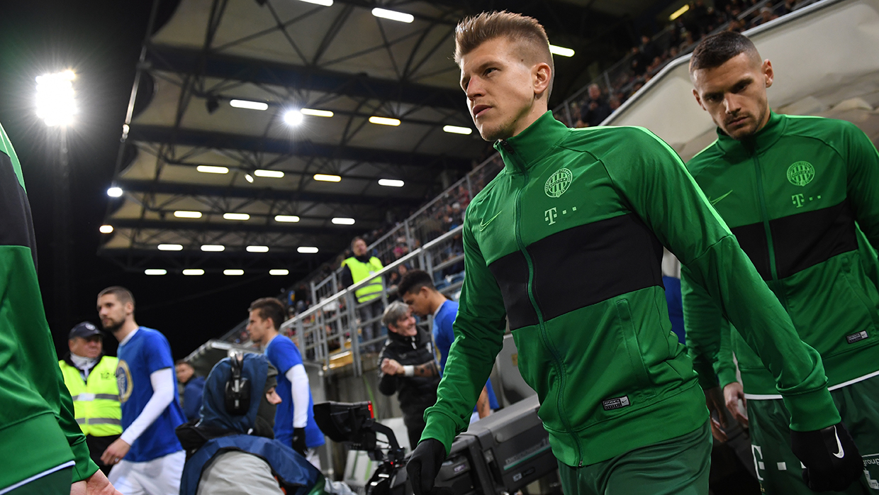 Sigér Dávid reagált csapattársainak Fradi.hu