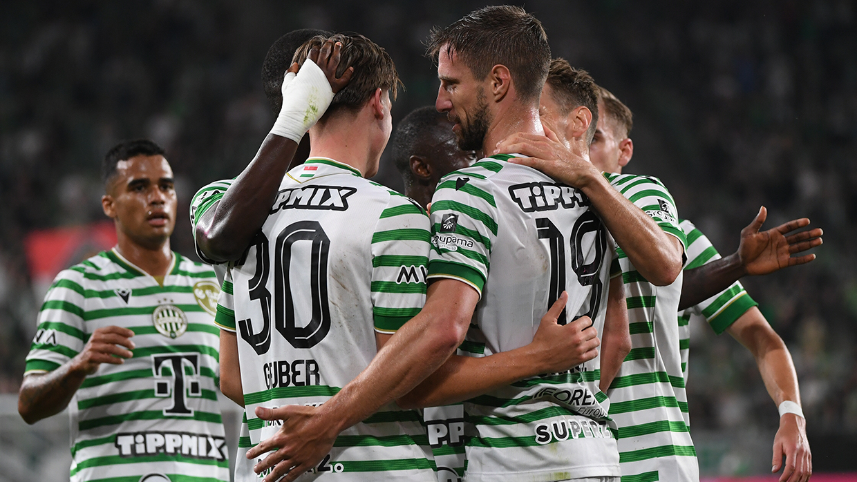 Varga Barnabás Gruber Zsombor beadását fejelte a kapuba